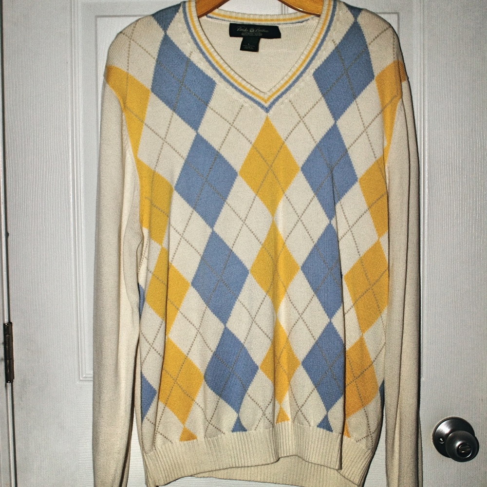 Brooks Brothers Argyle Sweater